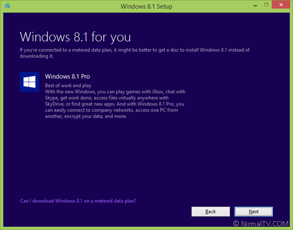 télécharger Windows 8.1