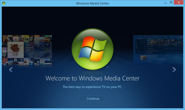 Windows Media Center 