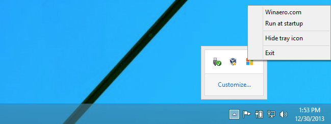 le bouton démarrer dans Windows 8.1