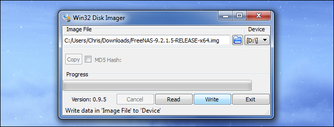 Win 32 Disk Imager