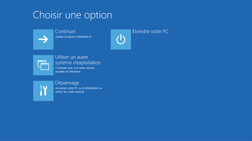 Redémarrer Windows 10 en mode sans échec
