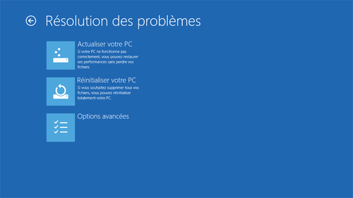 Redémarrer Windows 10 en mode sans échec